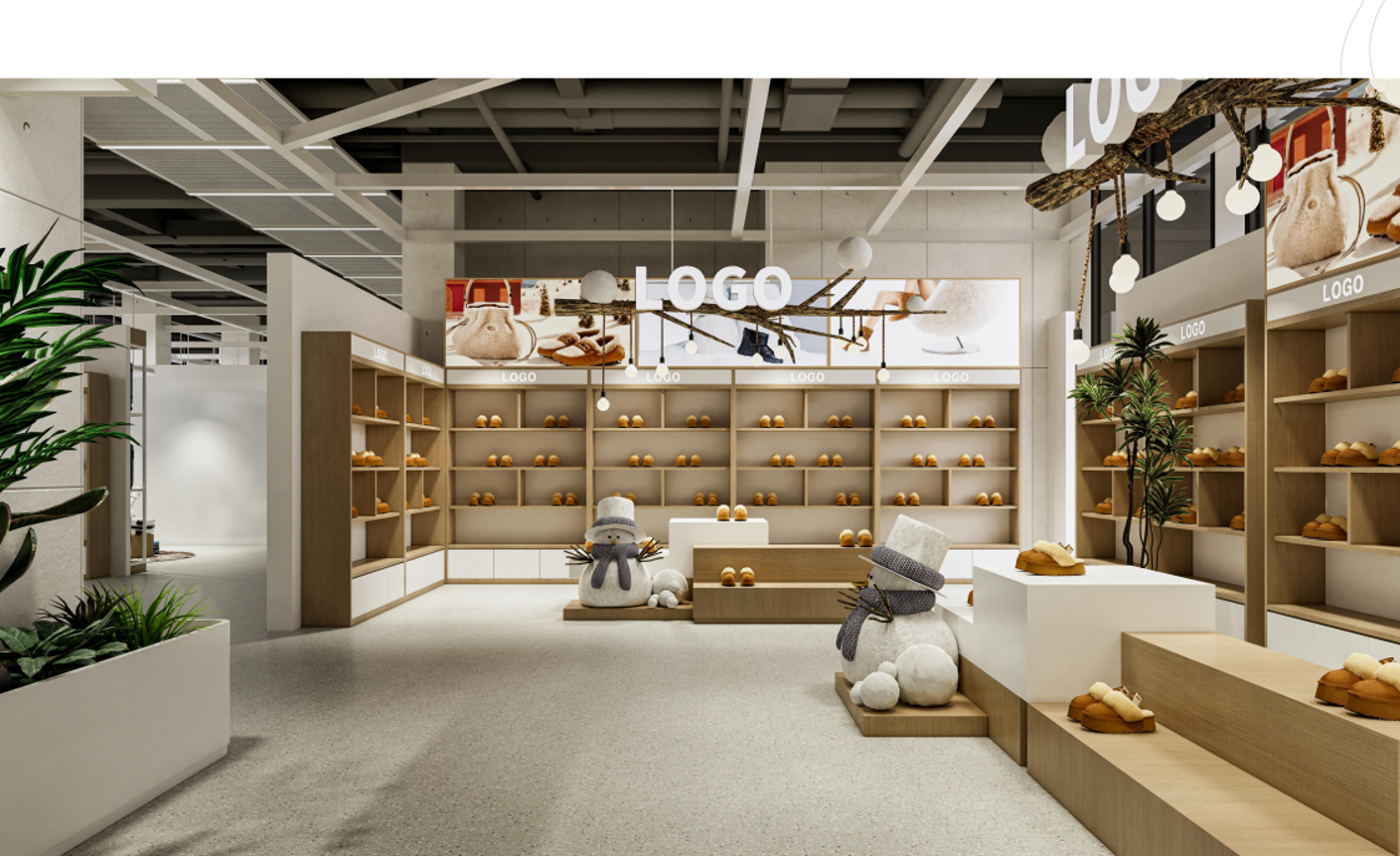 Overseas product showroom concept